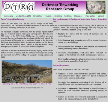 DTRG website